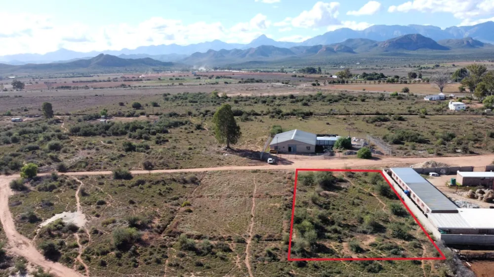 Vacant land for sale in Dysselsdorp - 1OU1698489 Vacant land for sale in Dysselsdorp - 1OU1698489