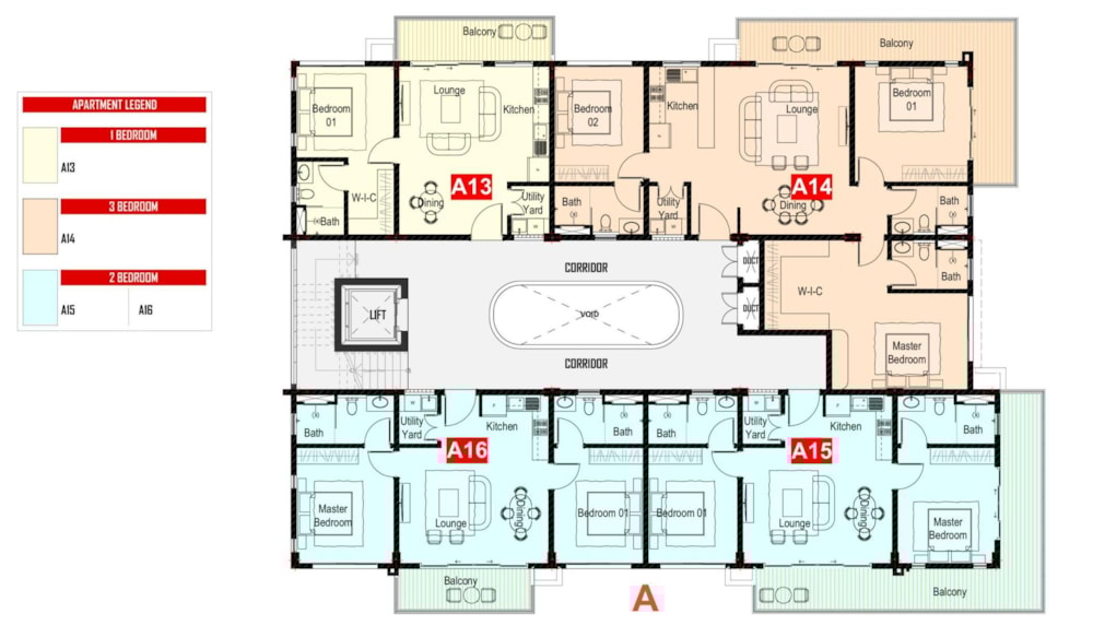 Apartment for sale in Diani, Kenya - 3KE1700049