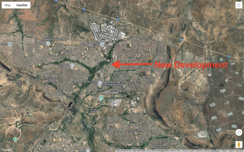 Commercial vacant land for sale in Botshabelo - 1BX1715955