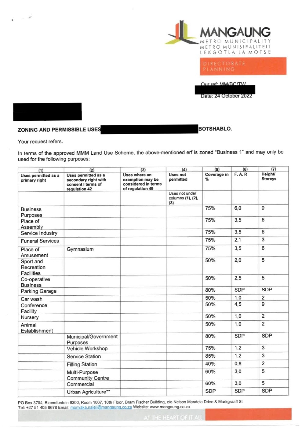 Commercial vacant land for sale in Botshabelo - 1BX1715955