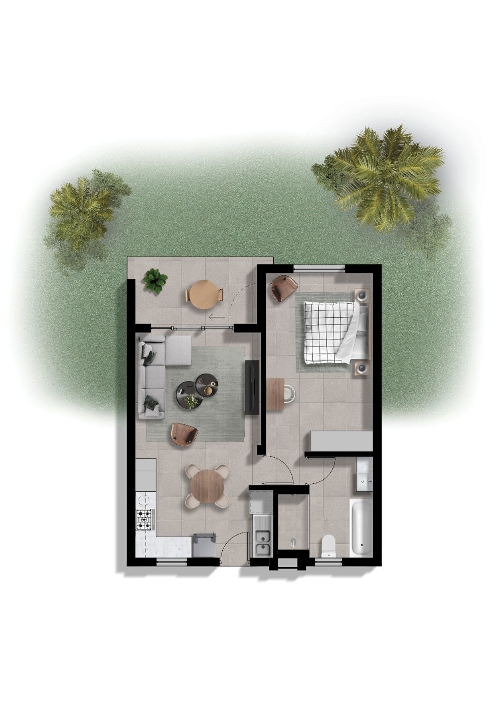 Apartment for sale in Elaleni Coastal Forest Estate - 1BD1703670 Apartment for sale in Elaleni Coastal Forest Estate - 1BD1703670