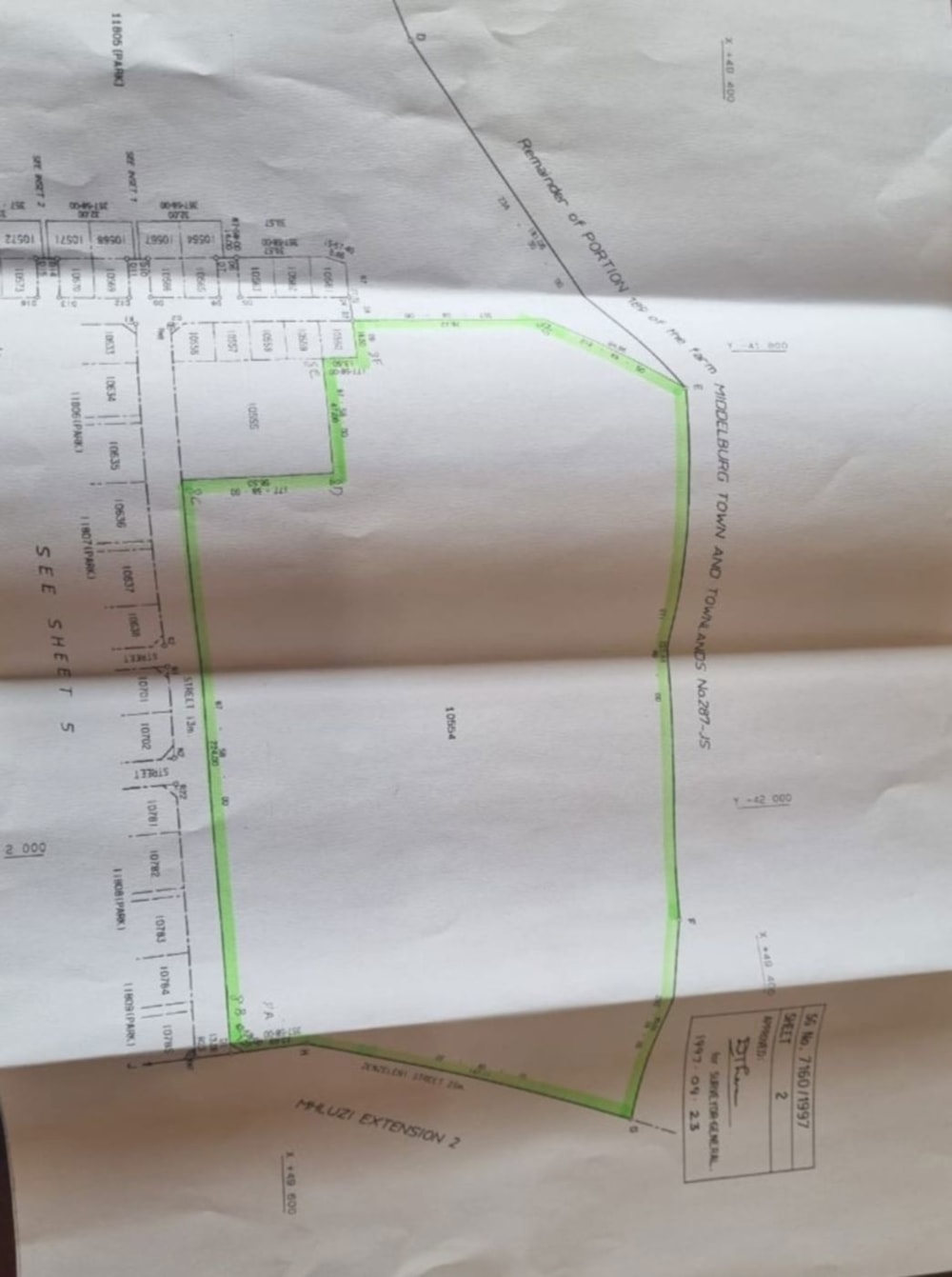 Vacant land for sale in Mhluzi - 1MD1712661