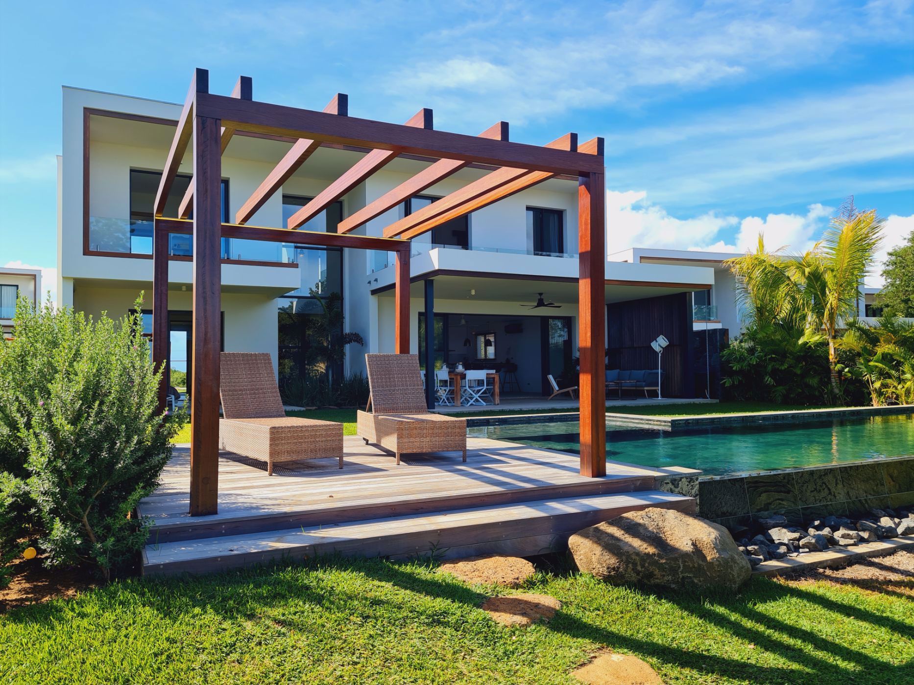 Double-storey house for sale in Tamarin, Mauritius - MUR1711622