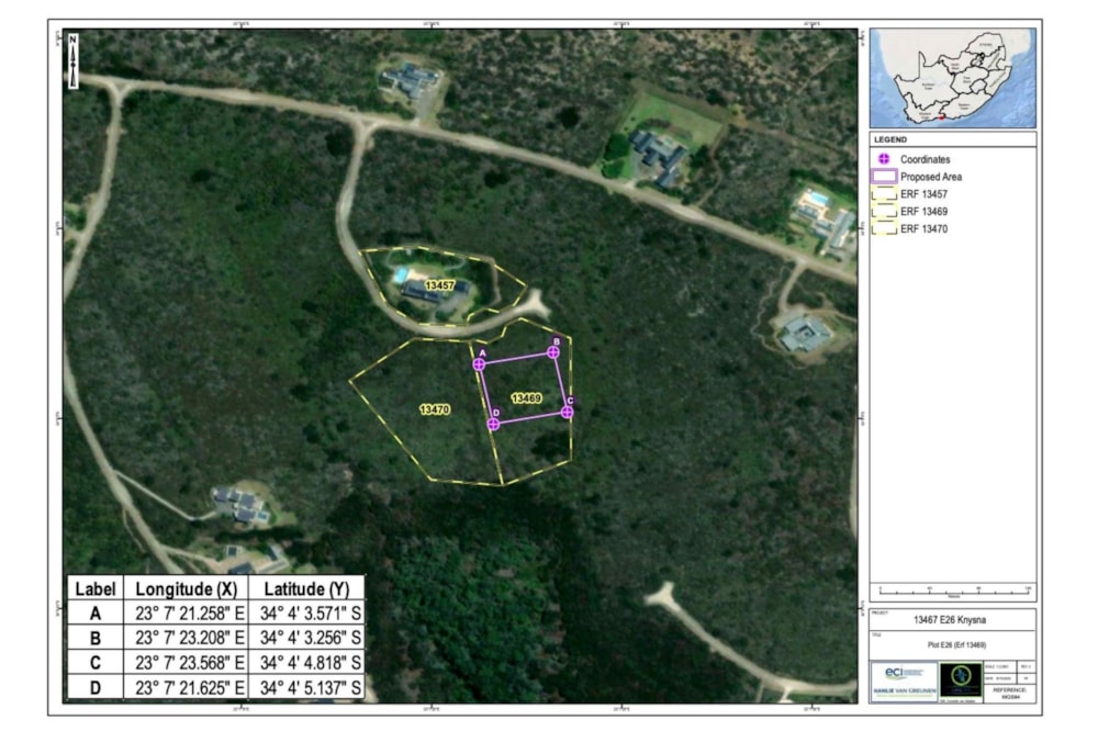 Residential vacant land for sale in Pezula Private Estate - 1KG1709062