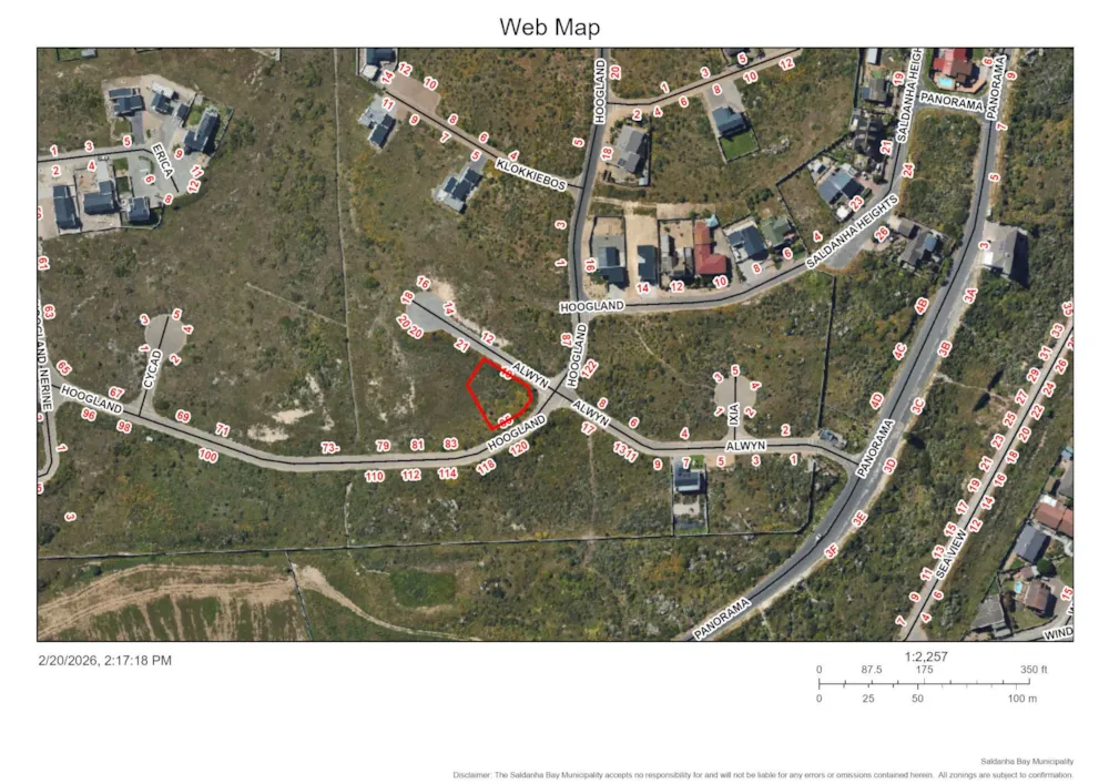 Vacant land for sale in Saldanha Bay - LA1731084 Vacant land for sale in Saldanha Bay - LA1731084