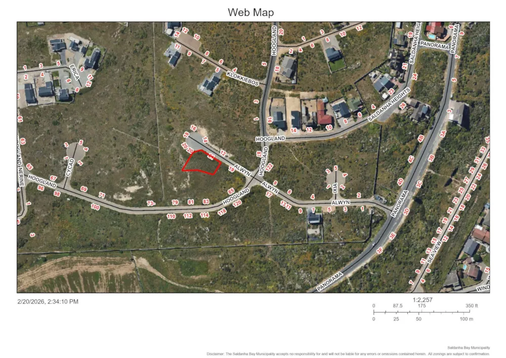 Vacant land for sale in Saldanha Bay - LA1731089 Vacant land for sale in Saldanha Bay - LA1731089