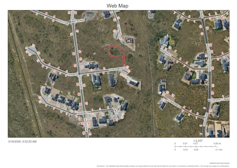 Vacant land for sale in Saldanha Bay - LA1733774 Vacant land for sale in Saldanha Bay - LA1733774