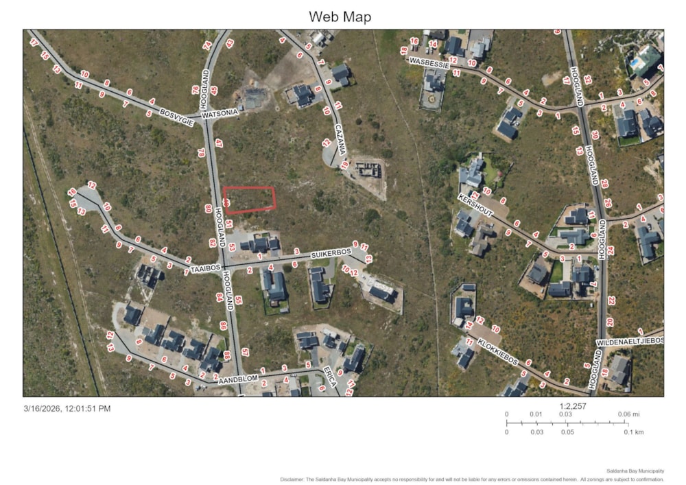 Vacant land for sale in Saldanha Bay - LA1733819