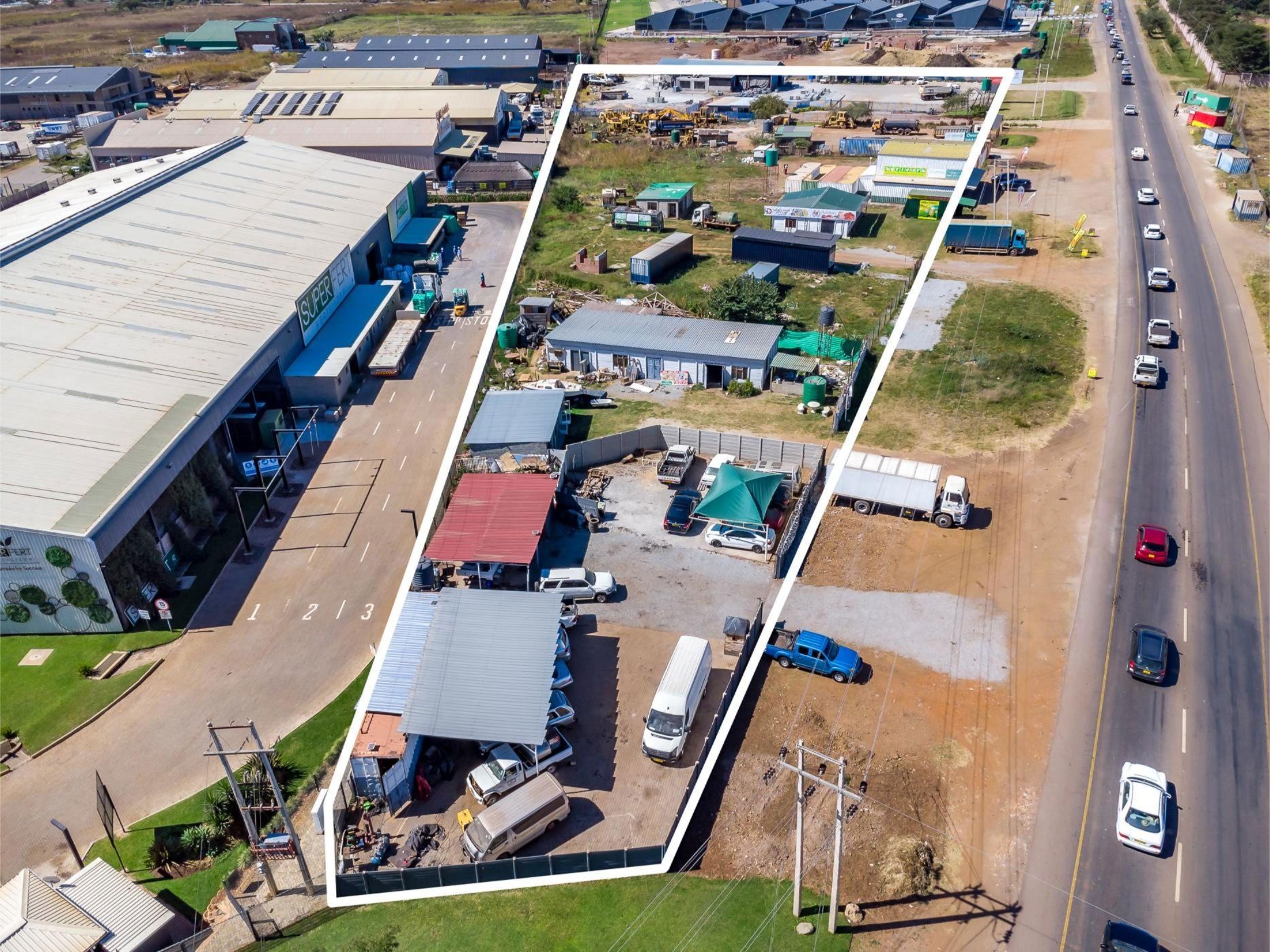 Commercial vacant land for sale in Pomona , Zimbabwe - 3ZB1733248