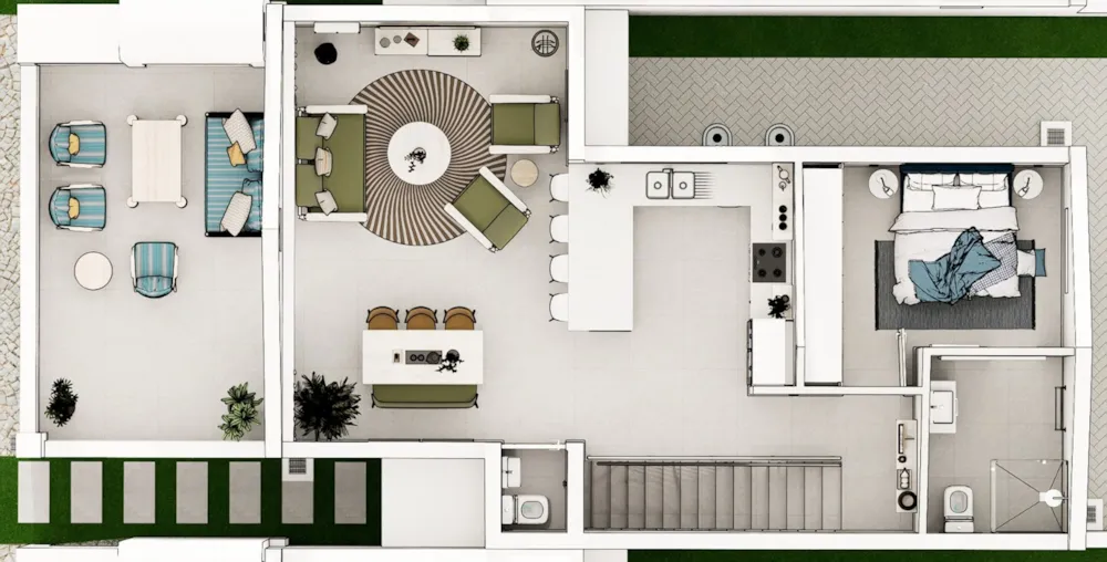 Double-storey cluster for sale in Witsand - 1SR1735243 Double-storey cluster for sale in Witsand - 1SR1735243