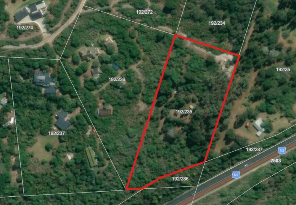 Farm vacant land for sale in Wilderness - GEO1646074