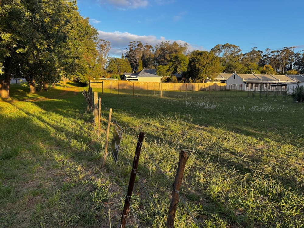 Vacant land for sale in Swellendam - 1SW1737726