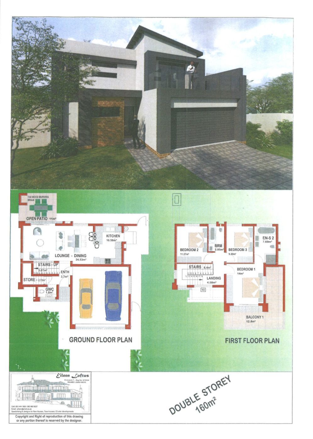 Double-storey house for sale in Helderwyk Estate - 1BJ1738847