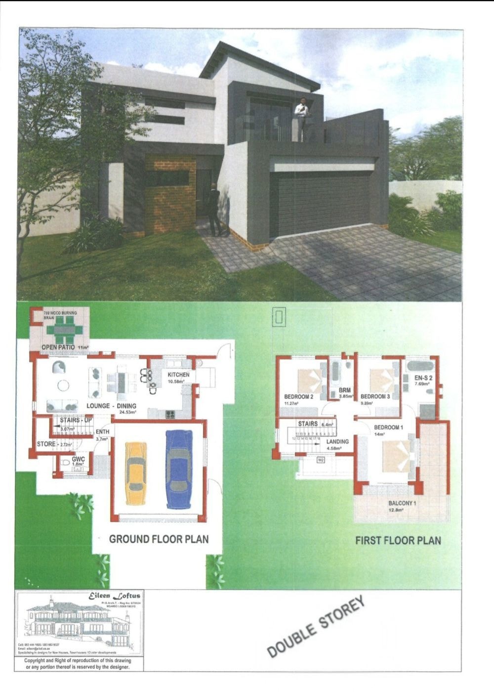 Double-storey house for sale in Helderwyk Estate - 1BJ1739640