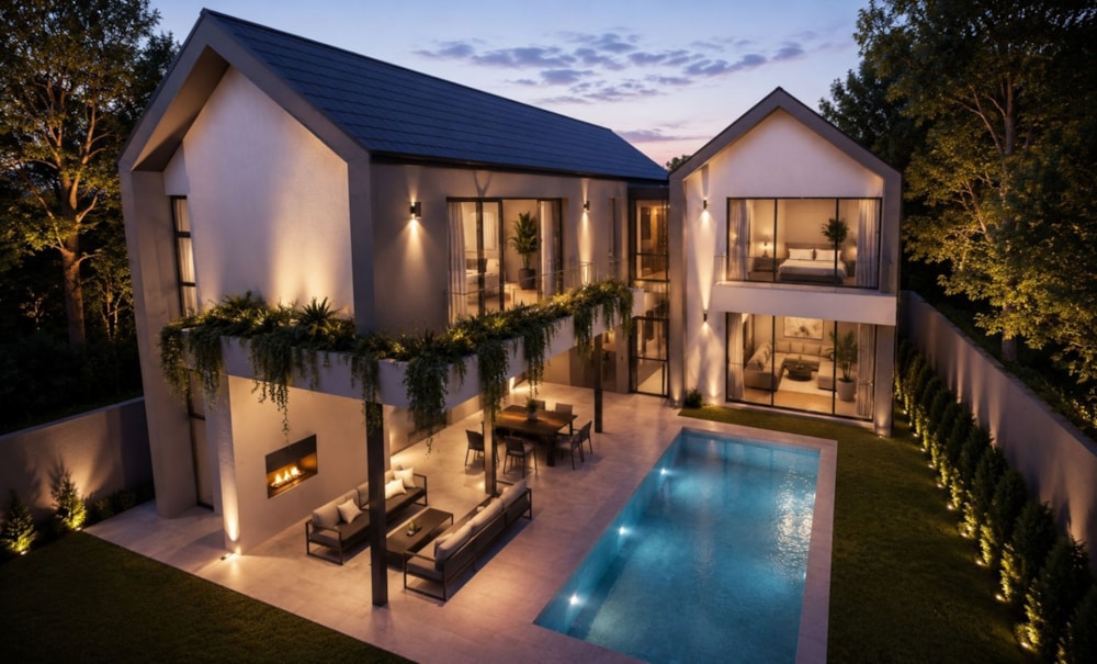Security complex home for sale in La Como Lifestyle Estate - BOK1692581 Security complex home for sale in La Como Lifestyle Estate - BOK1692581