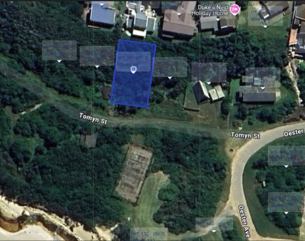 Vacant land for sale in Oyster Bay, Eastern Cape - 1SA1741765 Vacant land for sale in Oyster Bay, Eastern Cape - 1SA1741765