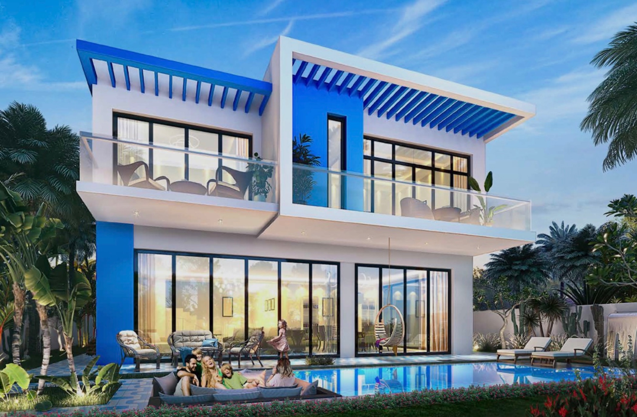 Apartment let in Damac Lagoons, United Arab Emirates - 5DB1745883