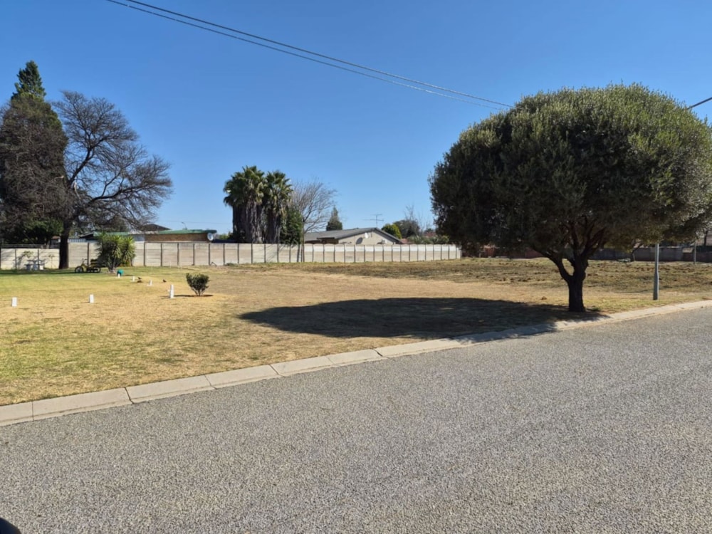 Vacant land for sale in Riebeeckstad, Welkom - 1WM1747273 Vacant land for sale in Riebeeckstad, Welkom - 1WM1747273