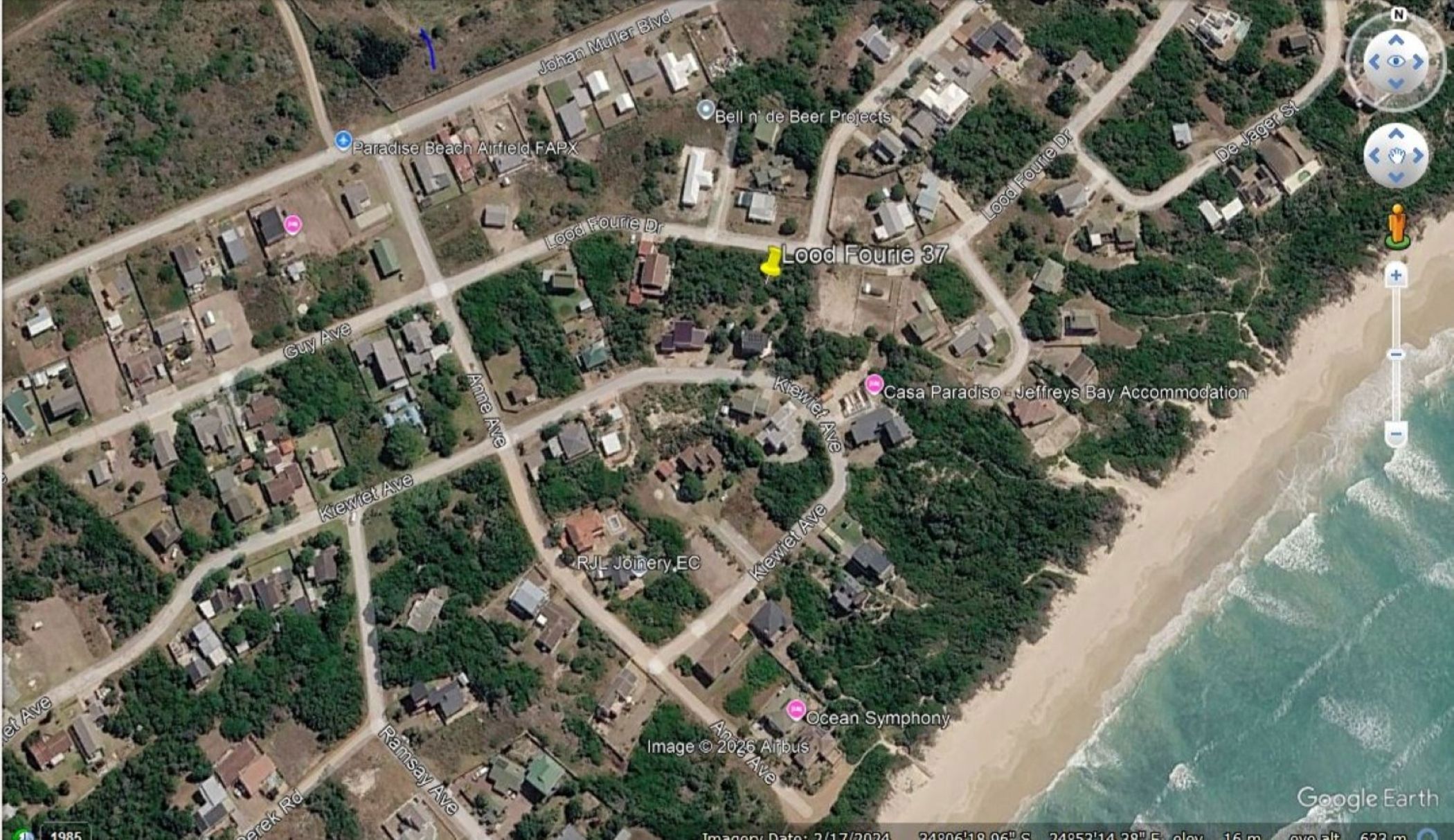 Residential vacant land for sale in Paradise Beach, Jeffreys Bay - 1JF1745413