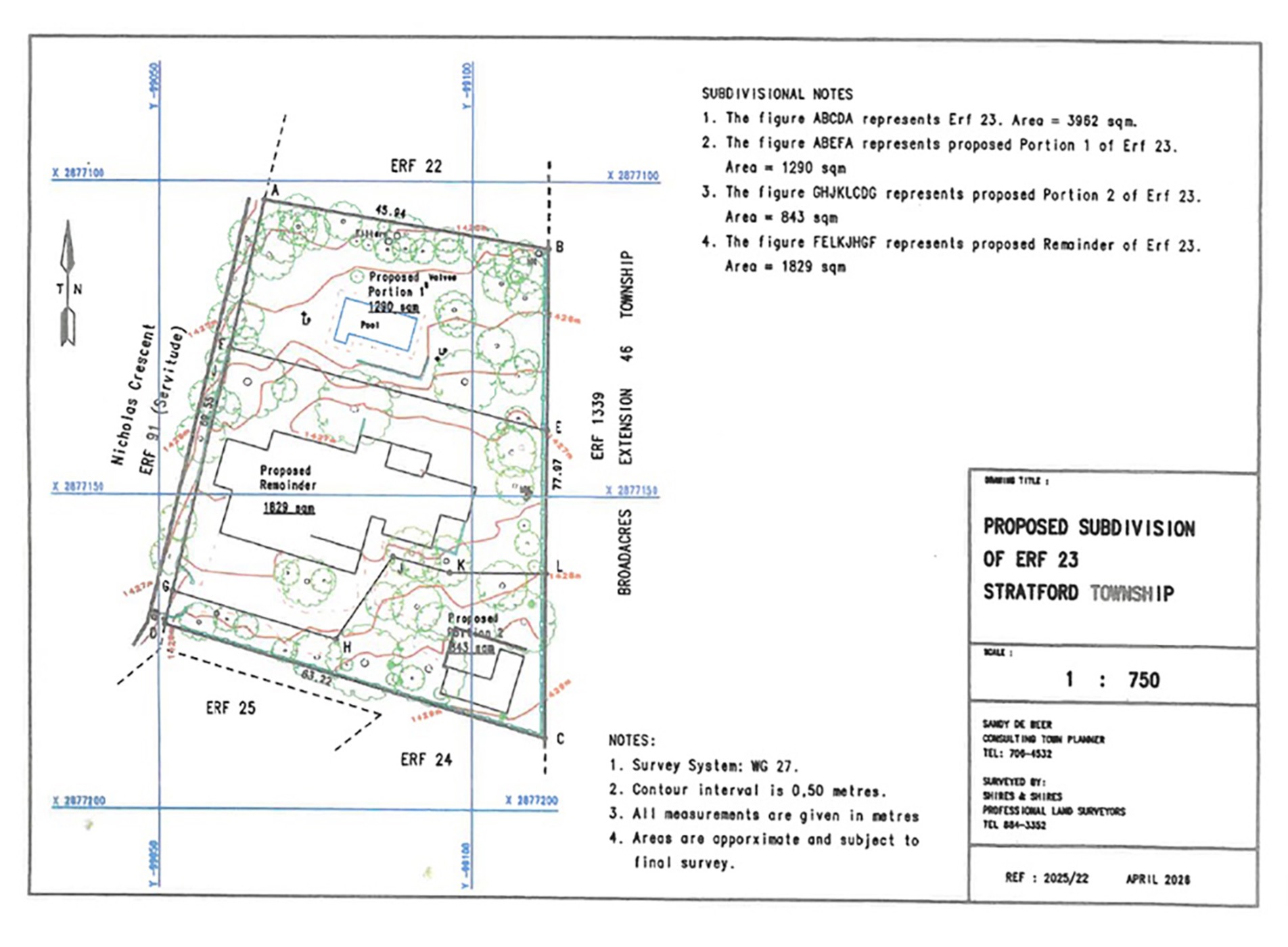 Residential vacant land for sale in Broadacres - FW1746494