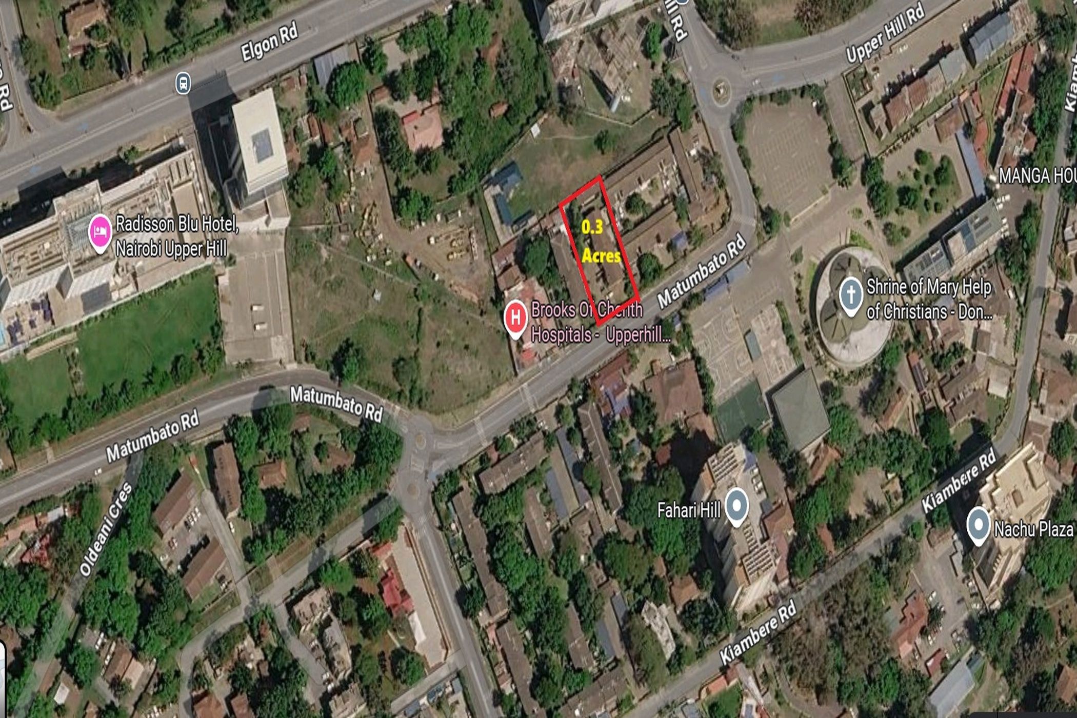 Commercial vacant land for sale in Upper Hill, Kenya - 3KE1751876