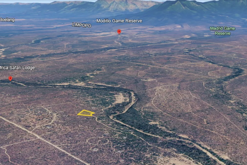 Vacant land for sale in Moditlo Nature Reserve - 1HS1751724