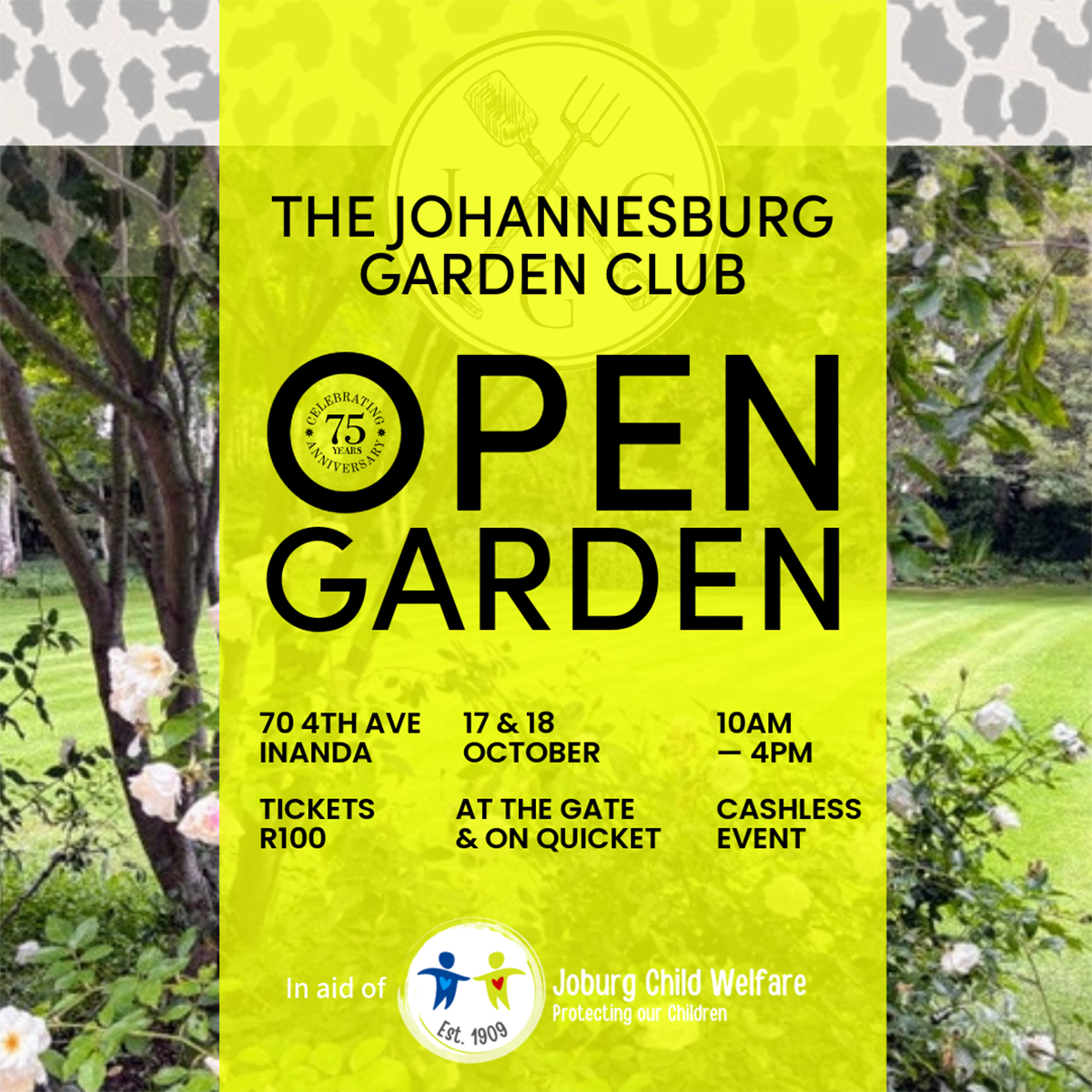 Step inside one of Johannesburg’s beautiful gardens for a good cause Step inside one of Johannesburg’s beautiful gardens for a good cause