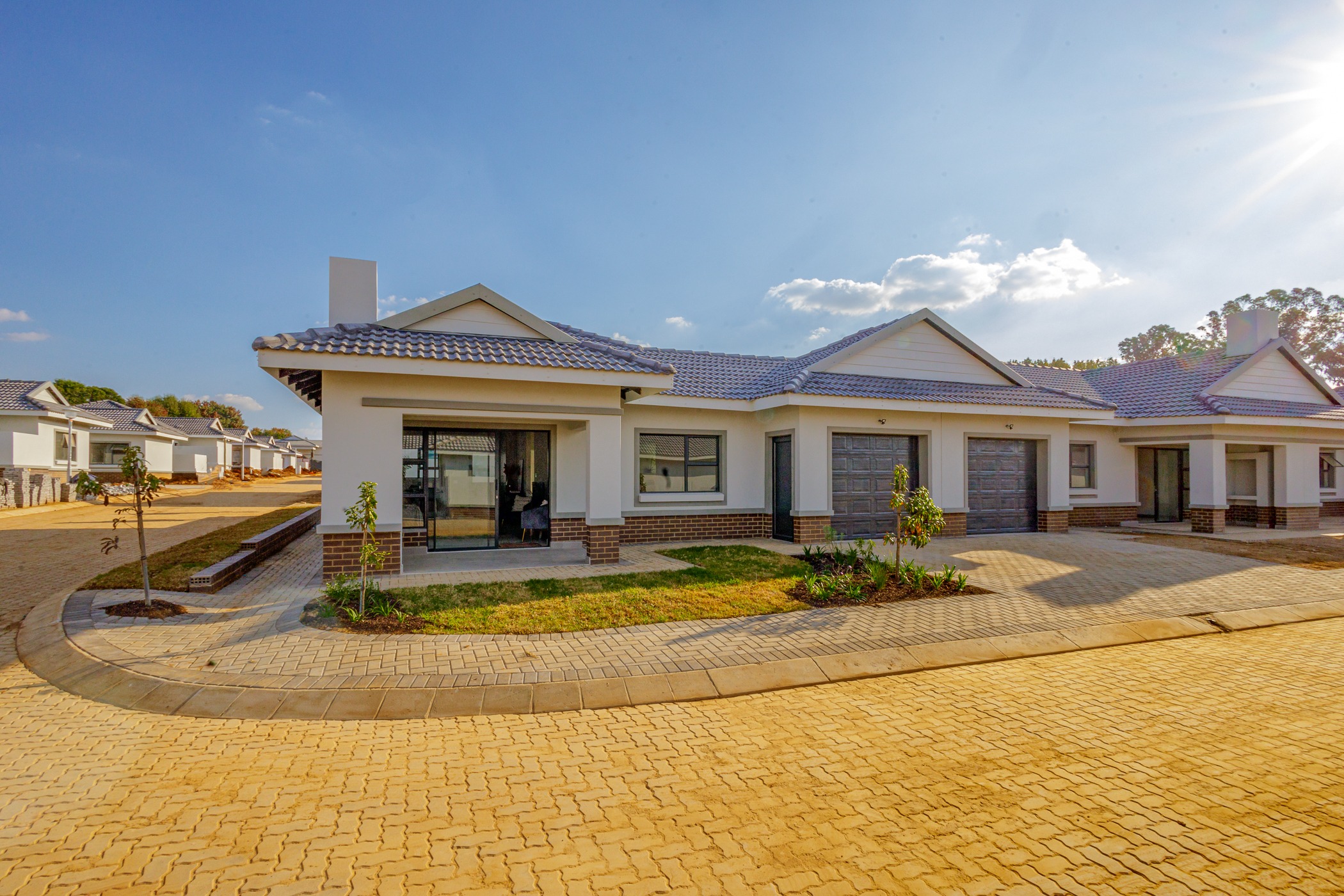 A completed unit in Ryn Village Retirement Estate A completed unit in Ryn Village Retirement Estate
