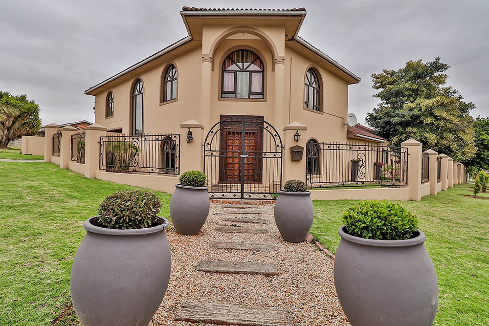 Modern and stylish, this double-storey corner-plot, four-bedroom home in sought after Strelitzia Park in Kariega is priced at R2.499 million through Pam Golding Properties. Stacking doors lead to a swimming pool and outside braai area, while the property also includes a double garage and security system. Modern and stylish, this double-storey corner-plot, four-bedroom home in sought after Strelitzia Park in Kariega is priced at R2.499 million through Pam Golding Properties. Stacking doors lead to a swimming pool and outside braai area, while the property also includes a double garage and security system.