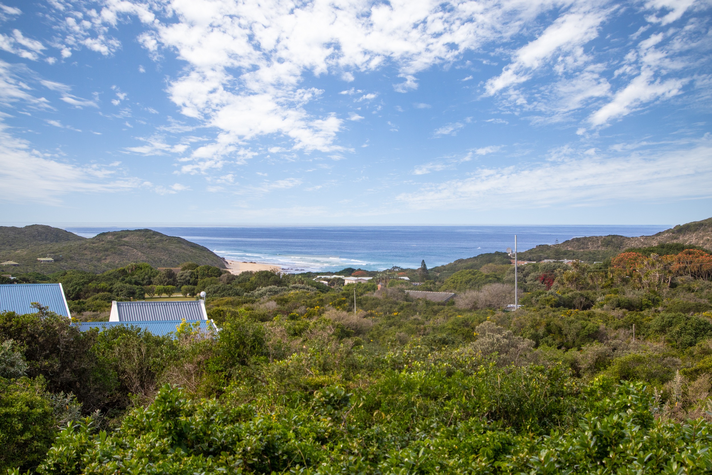 The scenic view from a three-bedroom home for sale in Kenon on Sea, priced at R2.7 million through Pam Golding Properties and typical of the kind of home purchased by retirees or a leisure buyer. The scenic view from a three-bedroom home for sale in Kenon on Sea, priced at R2.7 million through Pam Golding Properties and typical of the kind of home purchased by retirees or a leisure buyer.