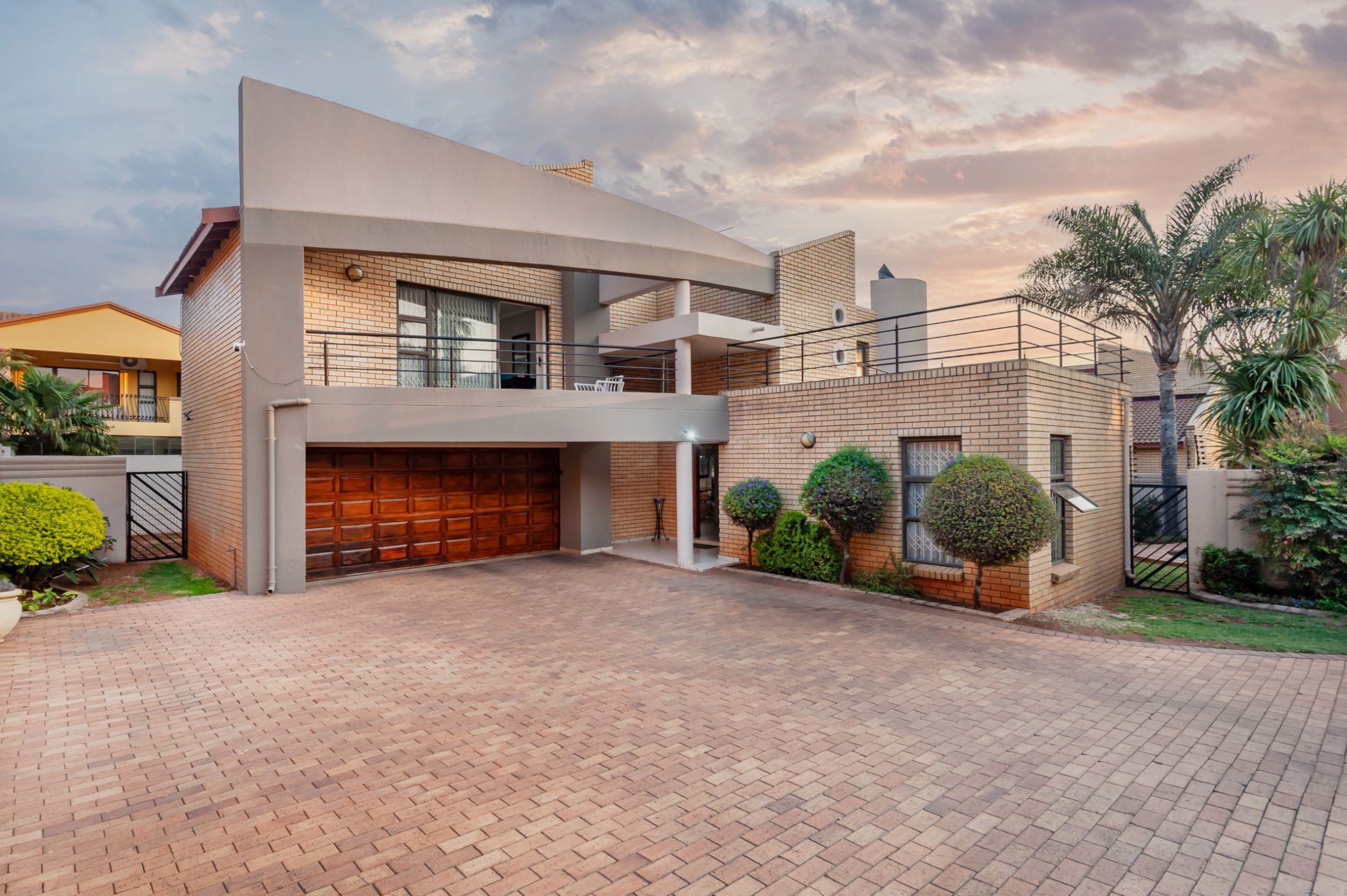 Priced at R3.799 million through Pam Golding Properties, this private, three-bedroom cluster home is situated in a secure, pet-friendly complex in Meyersdale in Alberton. With freehold ownership and no levies, this well-appointed, spacious home is conveniently situated near top schools, shopping centres, and major routes. It includes a built-in bar and indoor braai that extends to a landscaped garden and sparkling pool, as well as a separate flatlet or staff quarters.