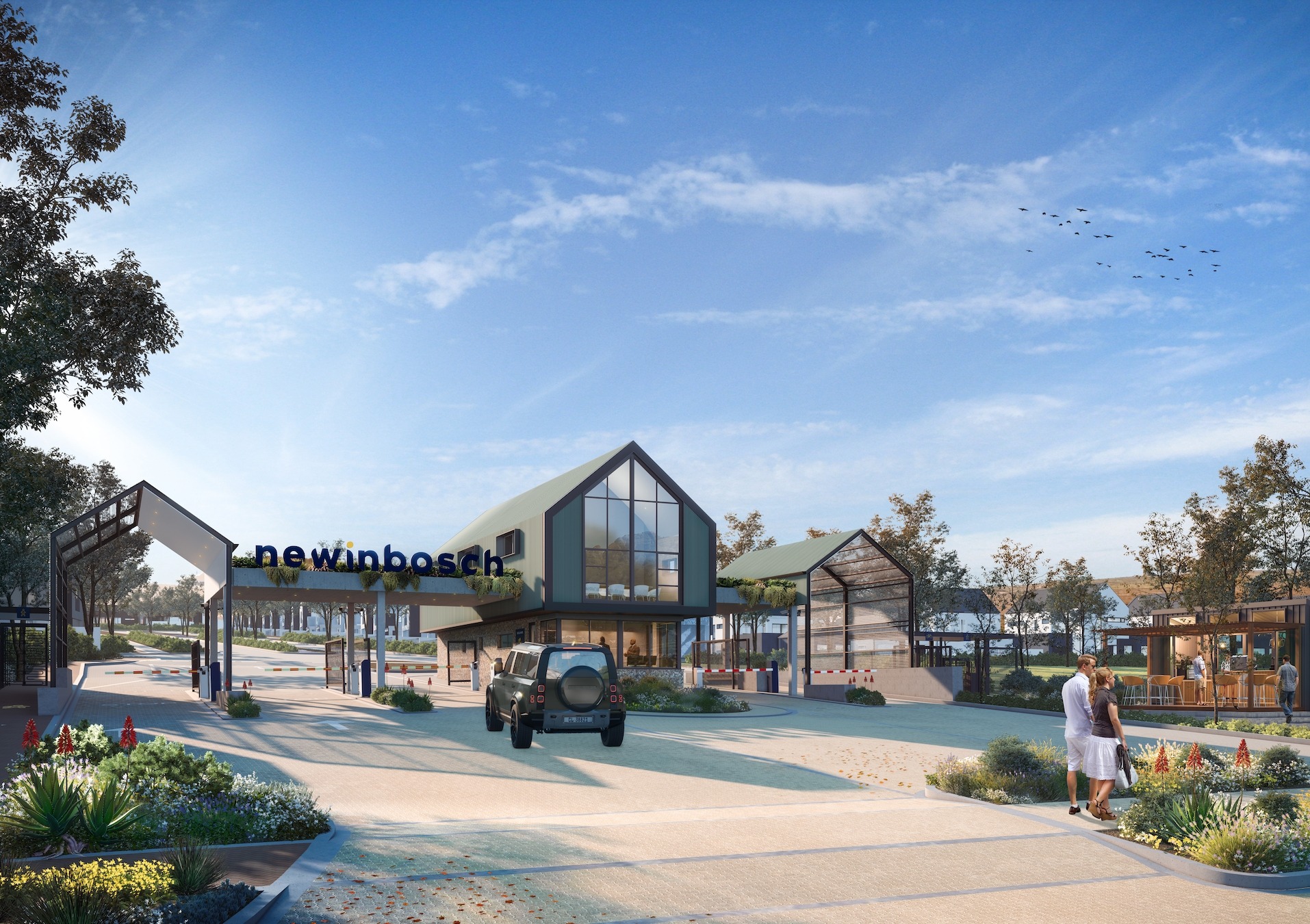 Artist’s impression of the entrance to Newinbosch Neighbourhood Estate Artist’s impression of the entrance to Newinbosch Neighbourhood Estate