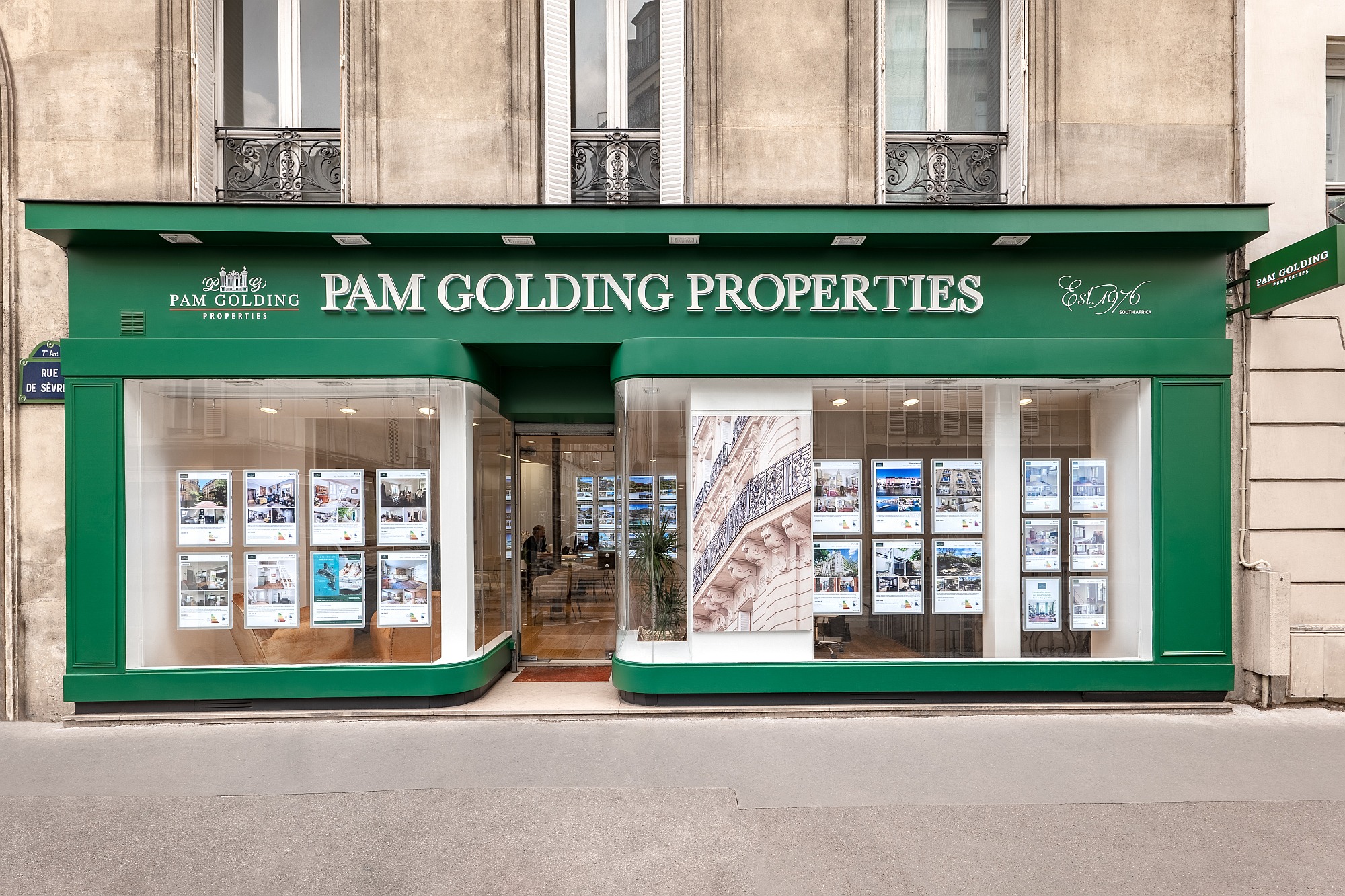 Exterior view of Pam Golding Properties Paris office Exterior view of Pam Golding Properties Paris office
