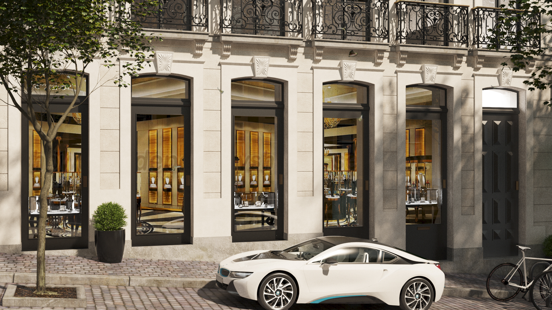 CGI views of Santa Catarina Place in the heart of downtown Porto, Portugal. CGI views of Santa Catarina Place in the heart of downtown Porto, Portugal.