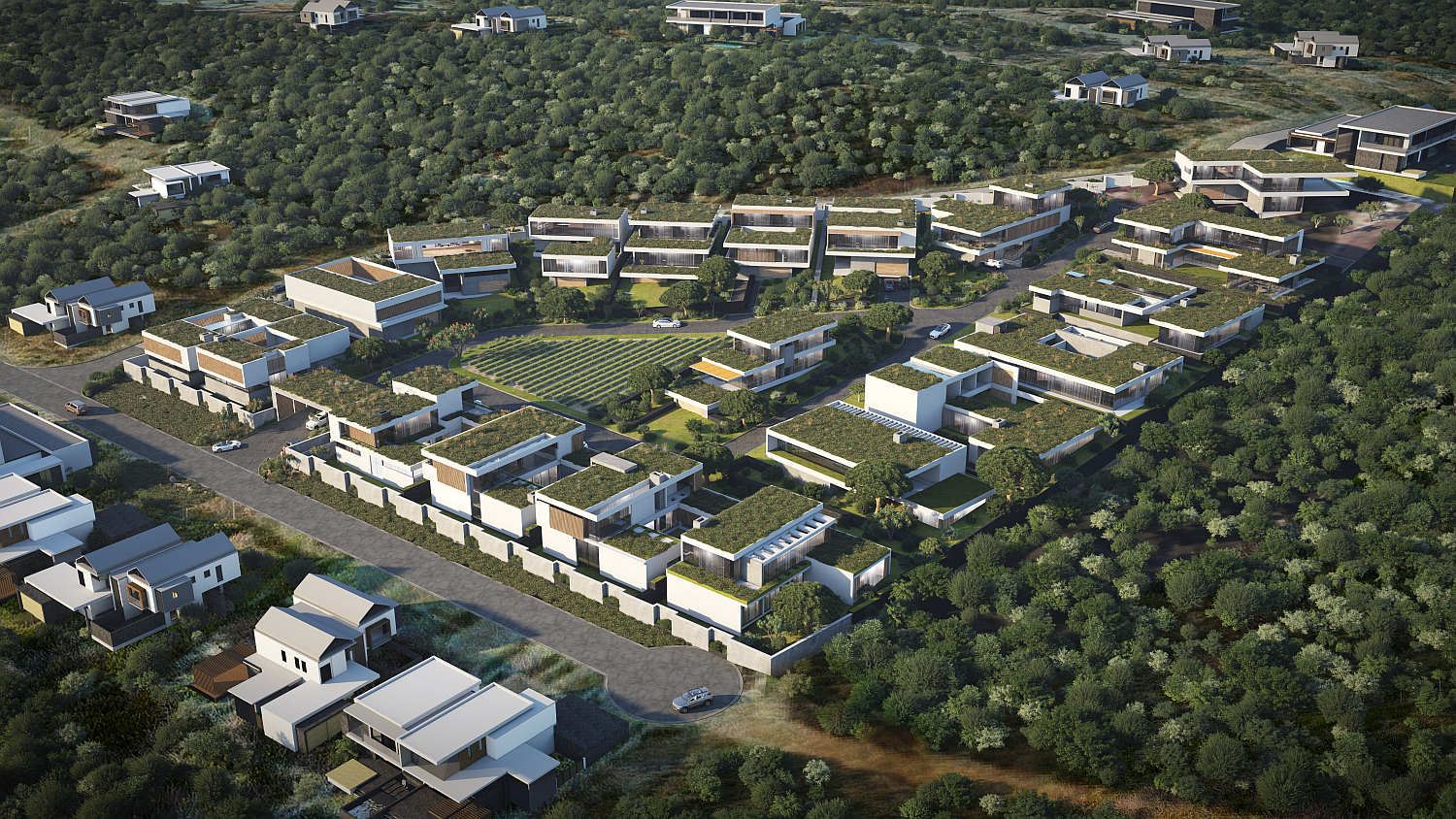 Artist’s impression of the exterior of a home in the exclusive new Pearl Point development in Yzerfontein, where vacant stands are marketed by Pam Golding Properties, priced from R4.968 million including VAT. Considered placement of every villa will ensure privacy and uninterrupted views of the Atlantic Ocean and Table Mountain. Included in the purchase of each stand is a bespoke architectural diagram package featuring a concept villa design.