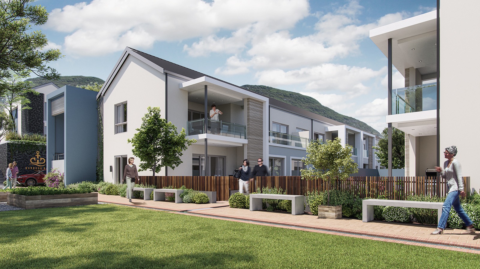 Artist’s impression of a villa in The Sails, in Noble Resorts Harbour Bay Artist’s impression of a villa in The Sails, in Noble Resorts Harbour Bay