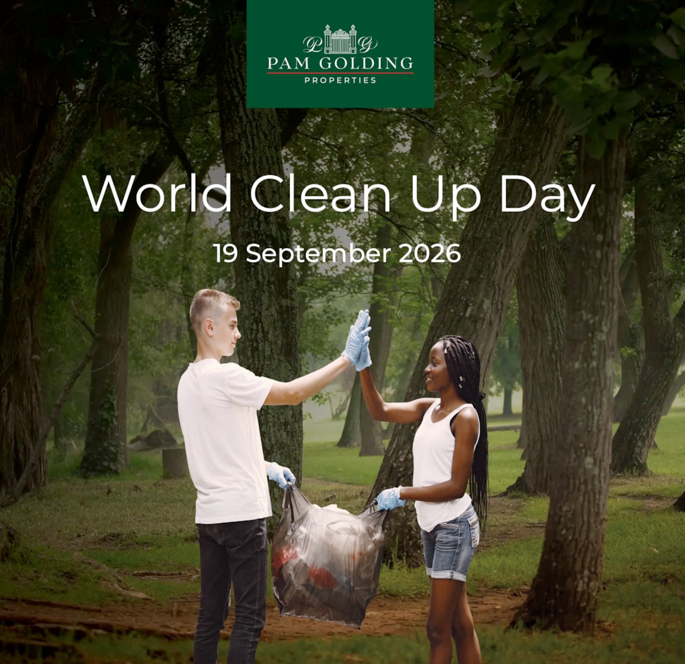 A cleaner city starts with the people who care enough to show up for it.
This September, communities around the world will come together for World Cleanup Day, a global movement that encourages people to take action against waste and care for the places they call home.
In Johannesburg, Pam Golding Properties Hyde Park is proud to be getting involve... A cleaner city starts with the people who care enough to show up for it.
This September, communities around the world will come together for World Cleanup Day, a global movement that encourages people to take action against waste and care for the places they call home.
In Johannesburg, Pam Golding Properties Hyde Park is proud to be getting involve...