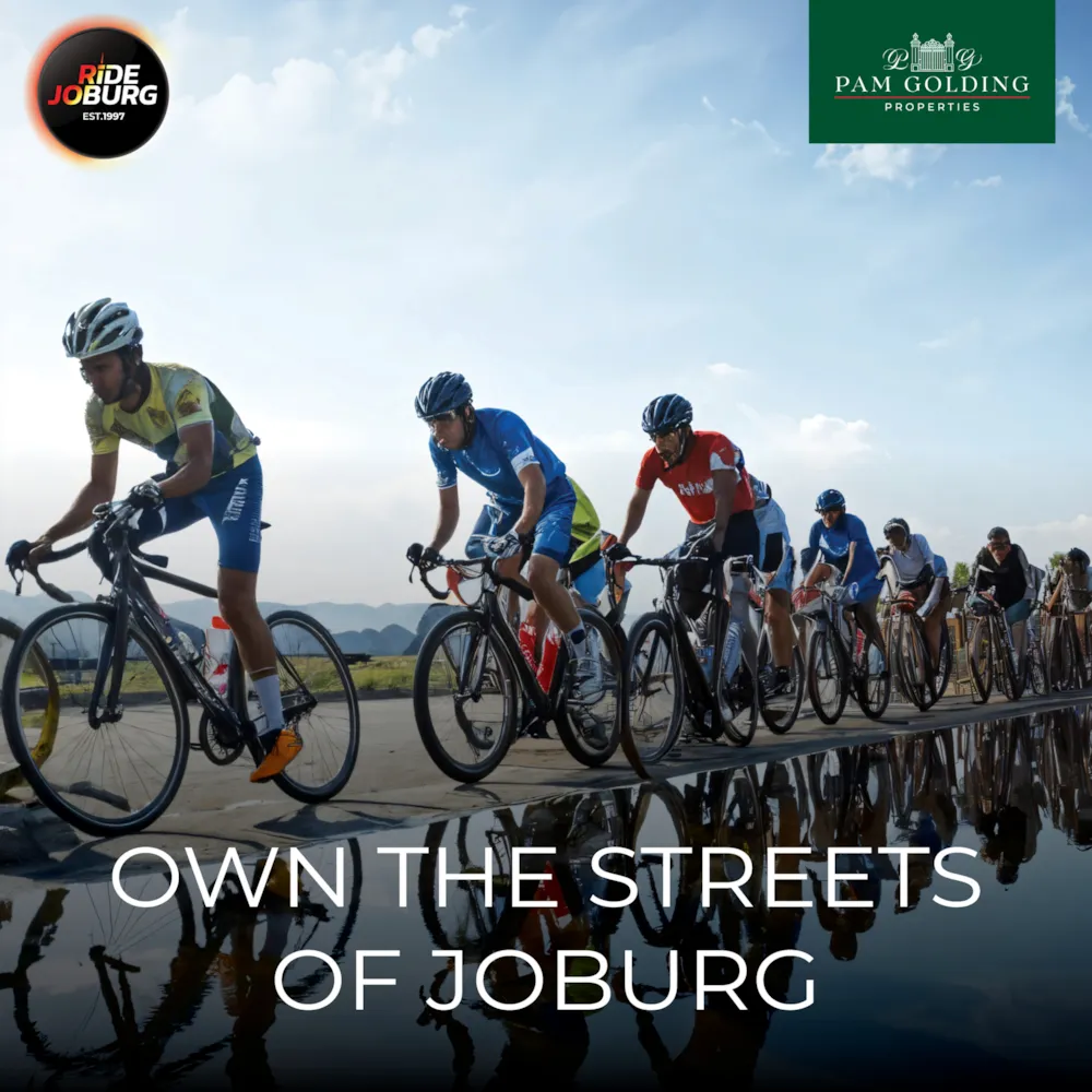 Once a year, Johannesburg does something no other day allows: it hands its streets over to bicycles. Highways that are usually thick with traffic go quiet except for the hum of tyres and the rhythm of thousands of riders moving as one. For one Sunday morning, the city belongs to the people who pedal it.
That's Ride Joburg, on Sunday, 22 November 20... Once a year, Johannesburg does something no other day allows: it hands its streets over to bicycles. Highways that are usually thick with traffic go quiet except for the hum of tyres and the rhythm of thousands of riders moving as one. For one Sunday morning, the city belongs to the people who pedal it.
That's Ride Joburg, on Sunday, 22 November 20...