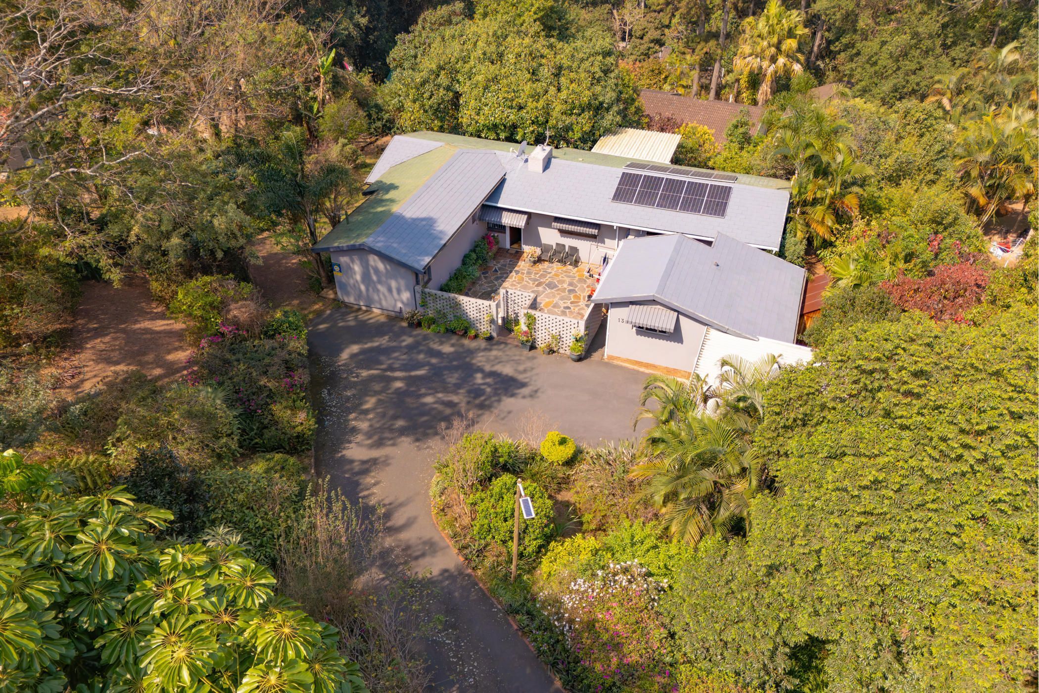 Ideally located close to Westville Girls High School, this neat three-bedroom family home plus cottage in Westville is priced at R2.18 million through Pam Golding Properties. The one-bedroom cottage generates rental income of R6 000 per month. The property includes solar panels, a lush garden and double carport. 