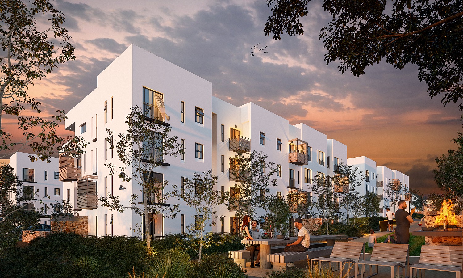 Situated within Newinbosch Neighbourhood Estate in Stellenbosch, studios in The Ilex are priced from R990 000 through Pam Golding Properties.