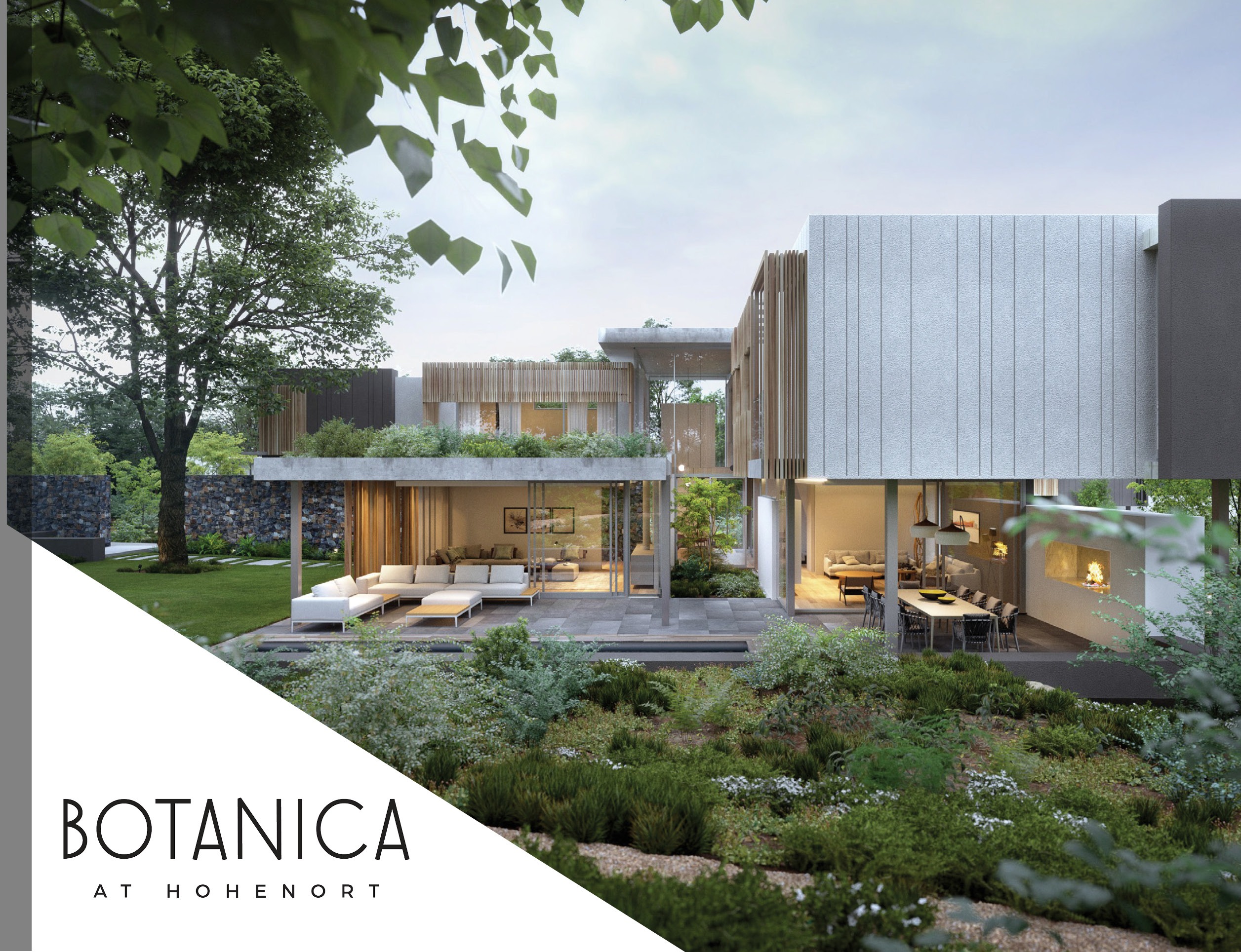 Botanica – Future-forward fusion of form and nature in sought-after Constantia Upper