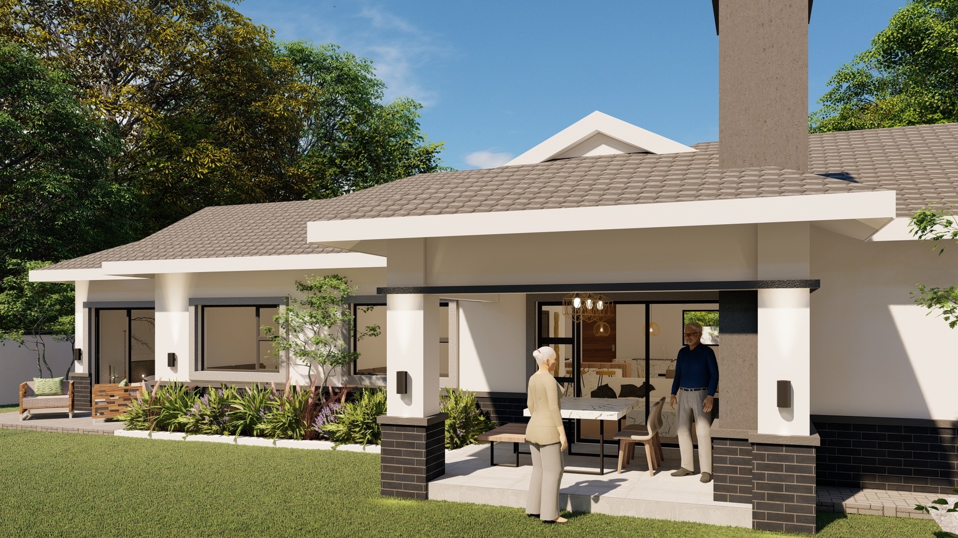 Artist’s impressions of the freestanding homes in Ryn Village Retirement Estate in Benoni Artist’s impressions of the freestanding homes in Ryn Village Retirement Estate in Benoni