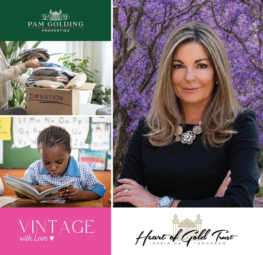 Some stories begin with a book. Others begin with something as simple as a dress you no longer wear.
Pam Golding Properties Gauteng Metro, together with the Heart of Gold Trust, invites our community to help write brighter futures through Vintage with Love: a South African initiative that turns quality pre-loved clothing into funding for children's...