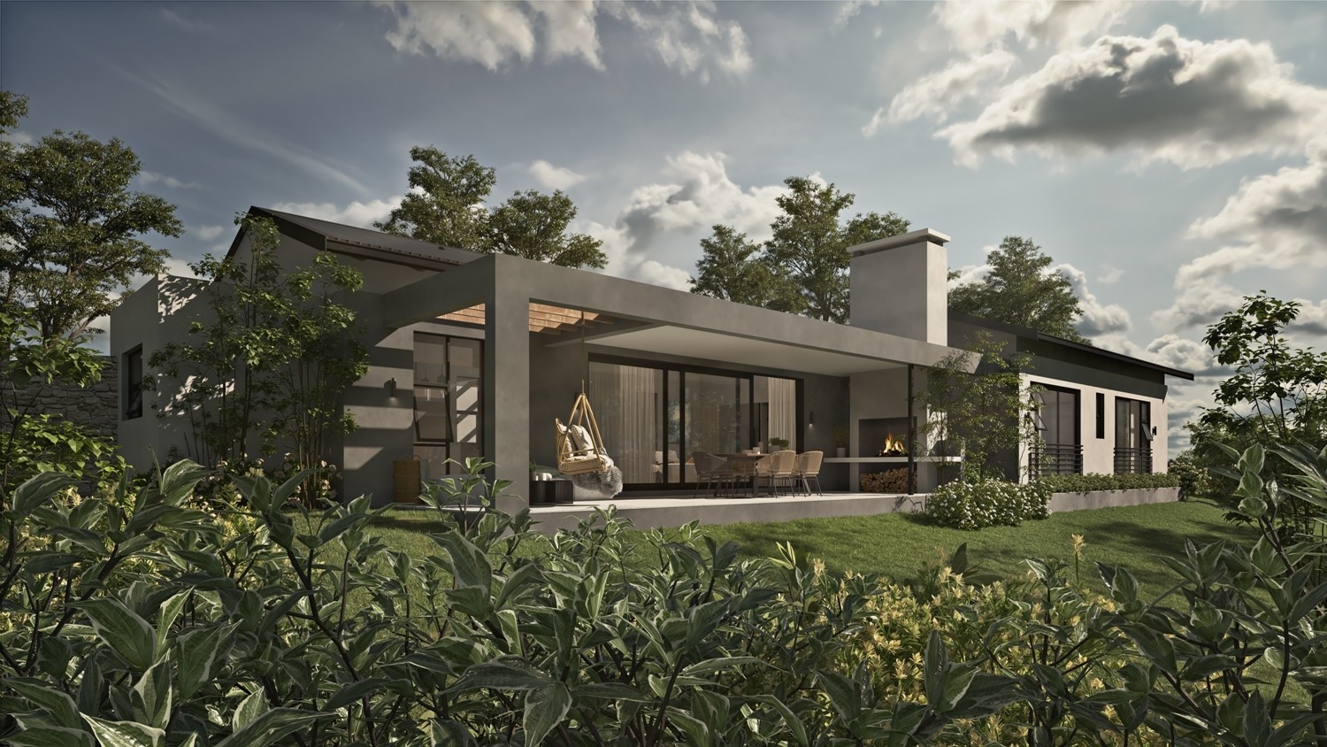 Artist’s impression showing the exterior of a home in Pezula Lifestyle Estate. Artist’s impression showing the exterior of a home in Pezula Lifestyle Estate.