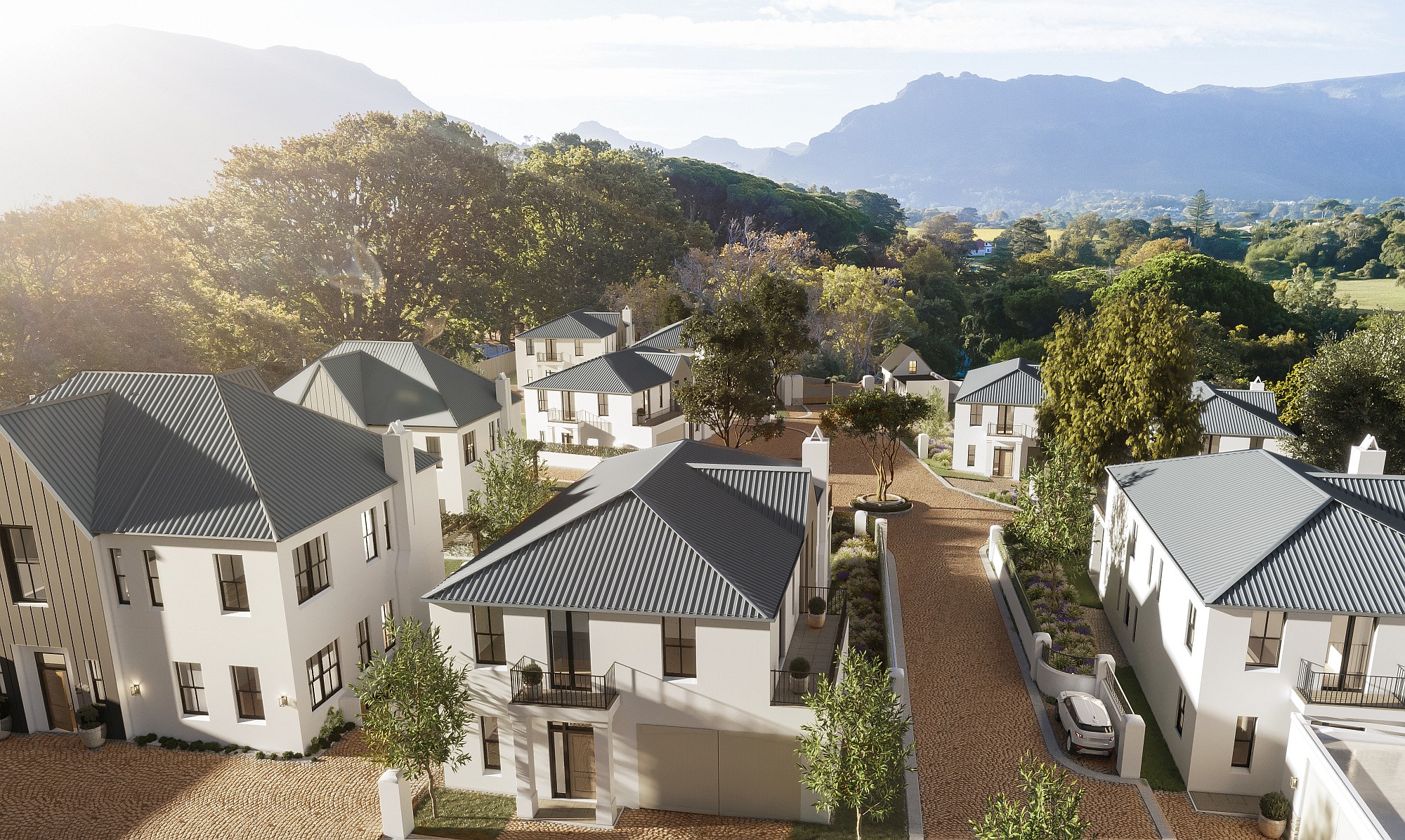 Artist’s impressions of homes in Olde Cork Farm. Artist’s impressions of homes in Olde Cork Farm.