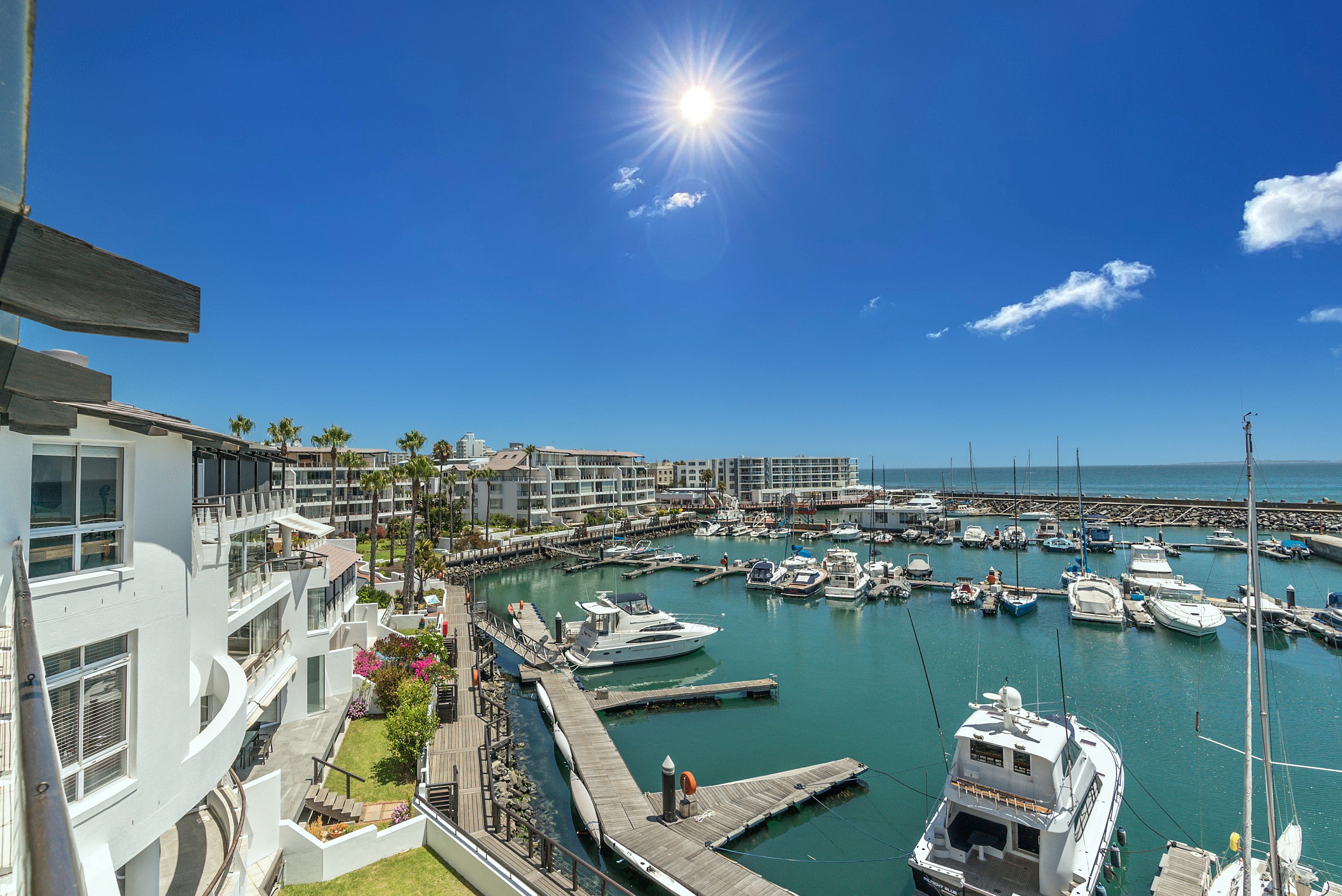 This ideally positioned, luxury penthouse in renowned Waterclub in Mouille Point, Cape Town, has just been sold for R39 million by Pam Golding Properties to a buyer from Finland. With unobstructed views of the sea, marina and Table Mountain, ownership of the spacious two-bedroom penthouse includes access to a private clubhouse on the water, award winning gardens, swimming pool, good security, an estate manager on site and scenic walks along the paths inside the estate, which is only 10m from the water’s edge. This ideally positioned, luxury penthouse in renowned Waterclub in Mouille Point, Cape Town, has just been sold for R39 million by Pam Golding Properties to a buyer from Finland. With unobstructed views of the sea, marina and Table Mountain, ownership of the spacious two-bedroom penthouse includes access to a private clubhouse on the water, award winning gardens, swimming pool, good security, an estate manager on site and scenic walks along the paths inside the estate, which is only 10m from the water’s edge.
