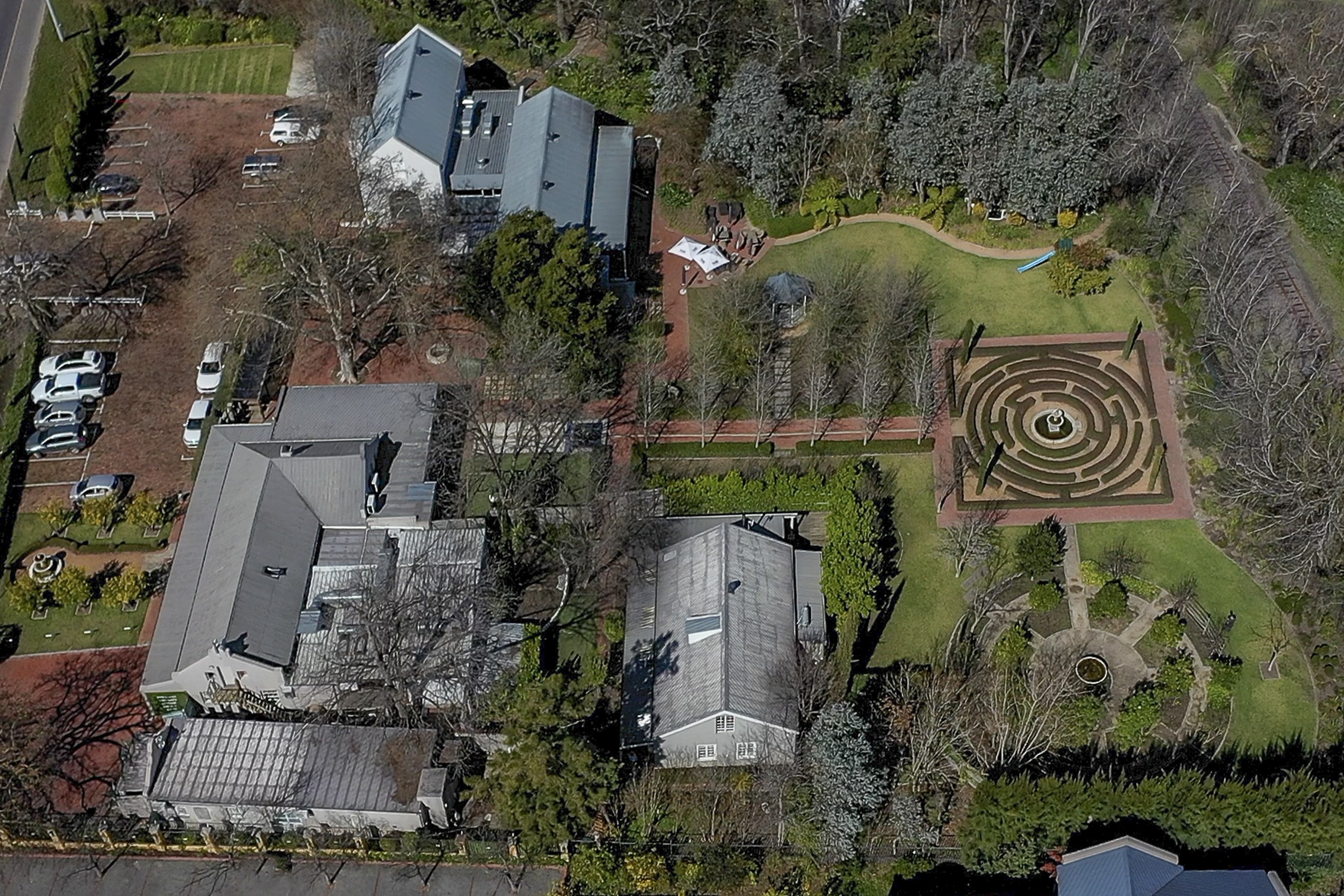 Commercially zoned property with five separate units in Franschhoek. Commercially zoned property with five separate units in Franschhoek.