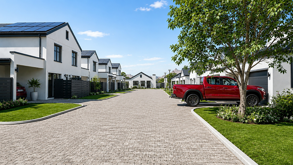 Artist’s impressions of De Rozen Estate in Robertson.