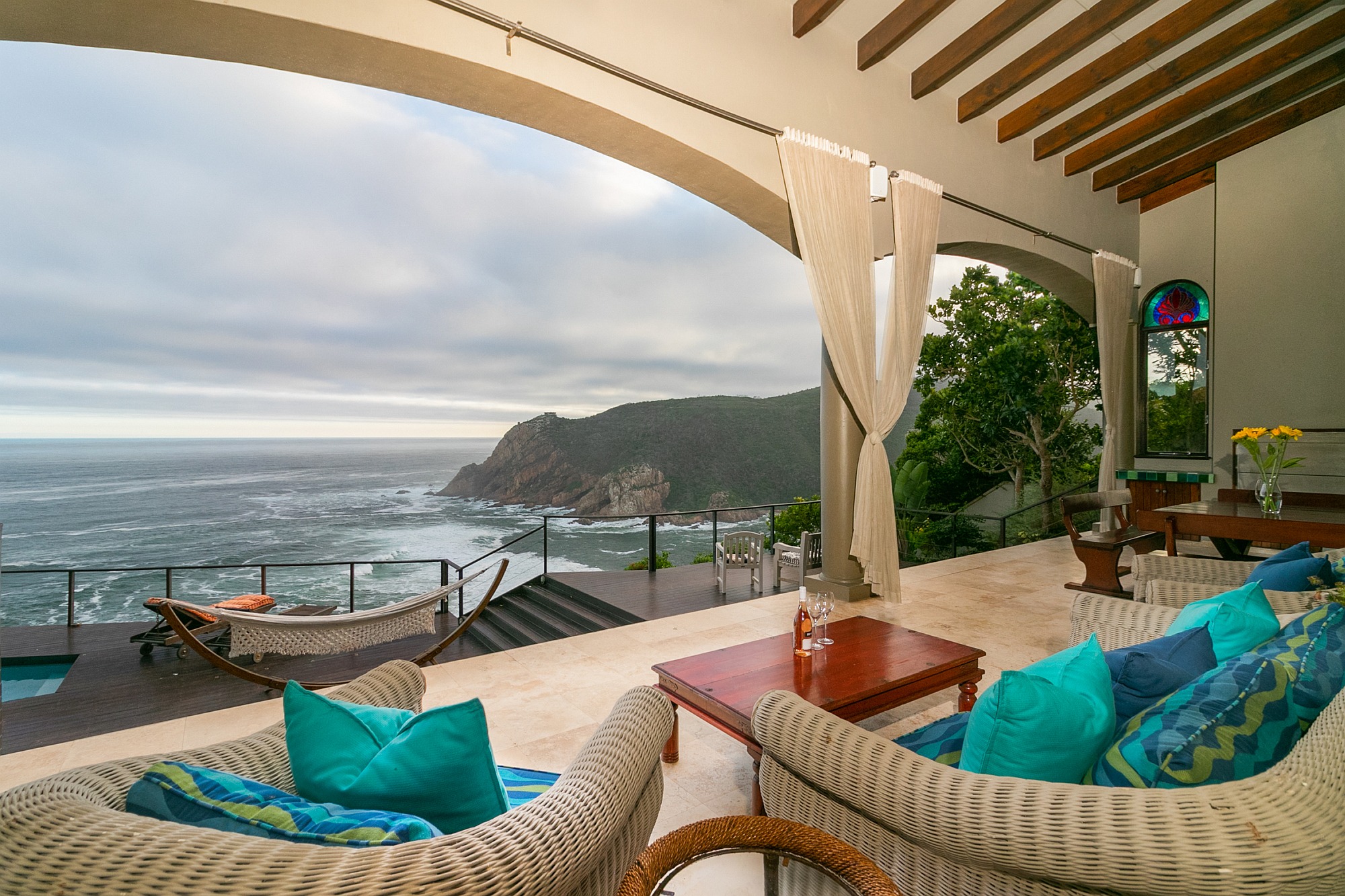 This luxurious five-bedroom home in prime position on Knysna Eastern Head is on the market through Pam Golding Auctions. This luxurious five-bedroom home in prime position on Knysna Eastern Head is on the market through Pam Golding Auctions.