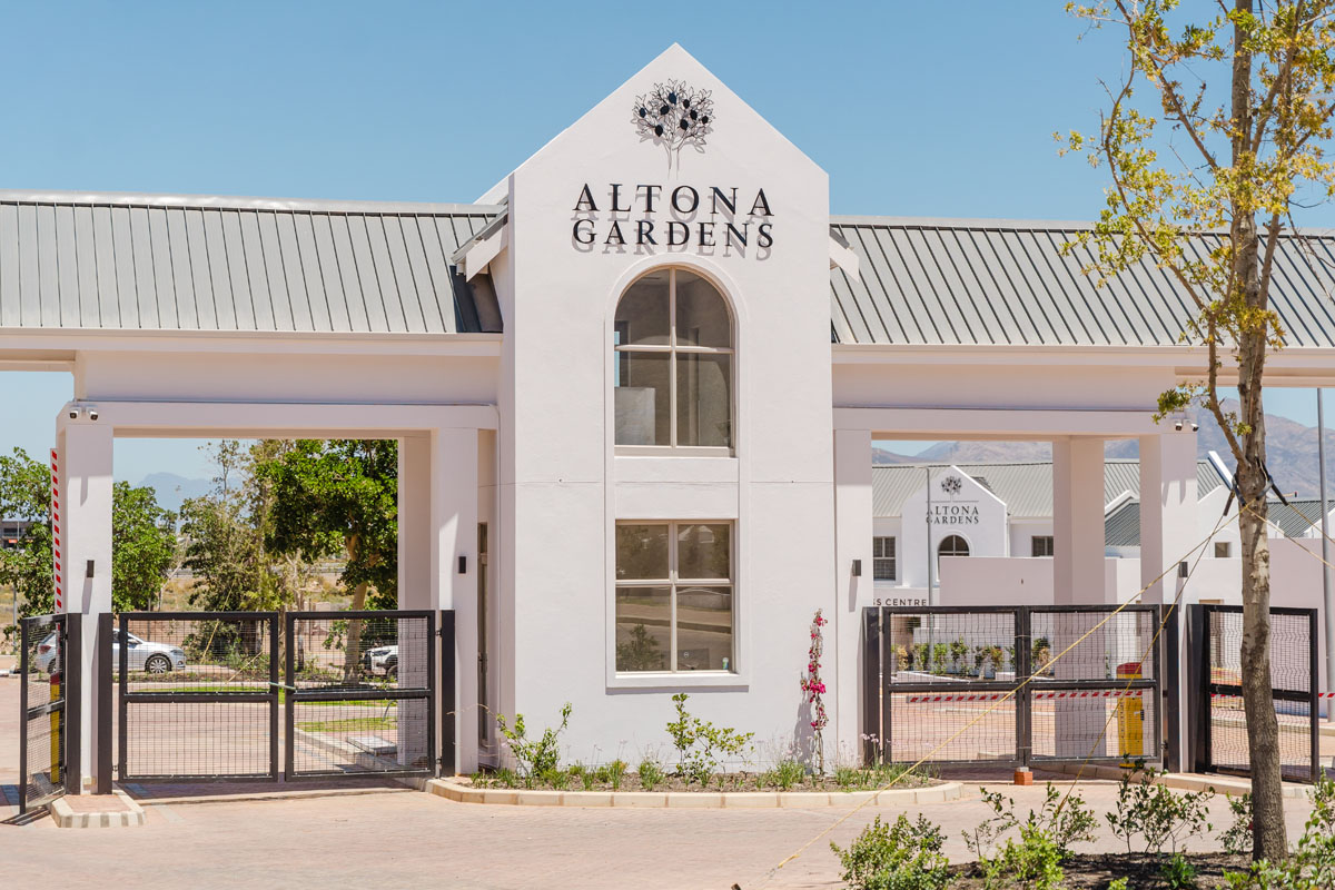 Altona Gardens, new build development in Worcester, Boland (Winelands), Western Cape, South Africa Altona Gardens, new build development in Worcester, Boland (Winelands), Western Cape, South Africa
